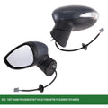 Left Side Door Mirror Replacement for Ford Fiesta Mk7 (2008–2012) Electric