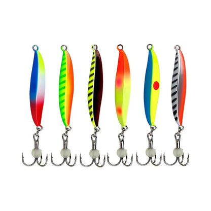 Sturdy Metal Alloy Jig Lure 5.2cm for Deep Water Casting