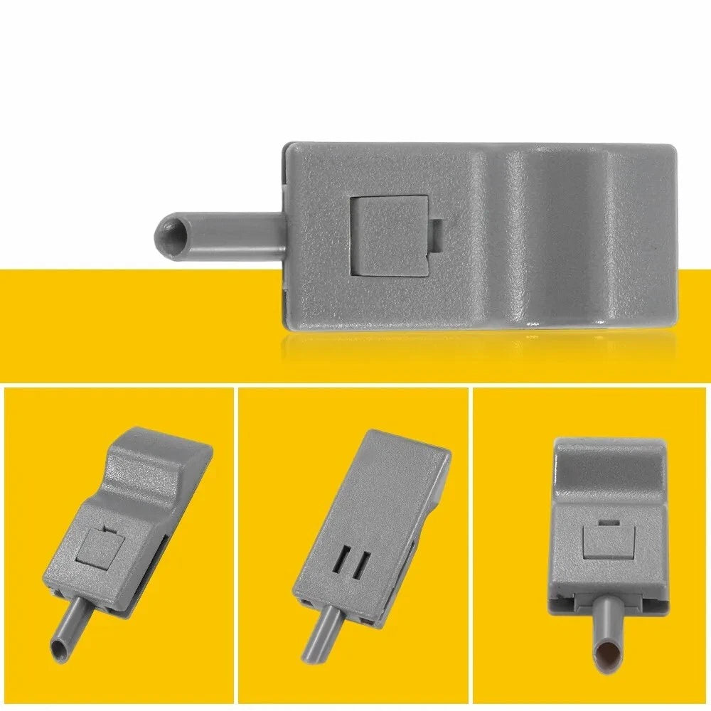 4 PCS For 2007-2013 Chevy/GMC Silverado/Sierra Door Lock Knob Front Rear Gray