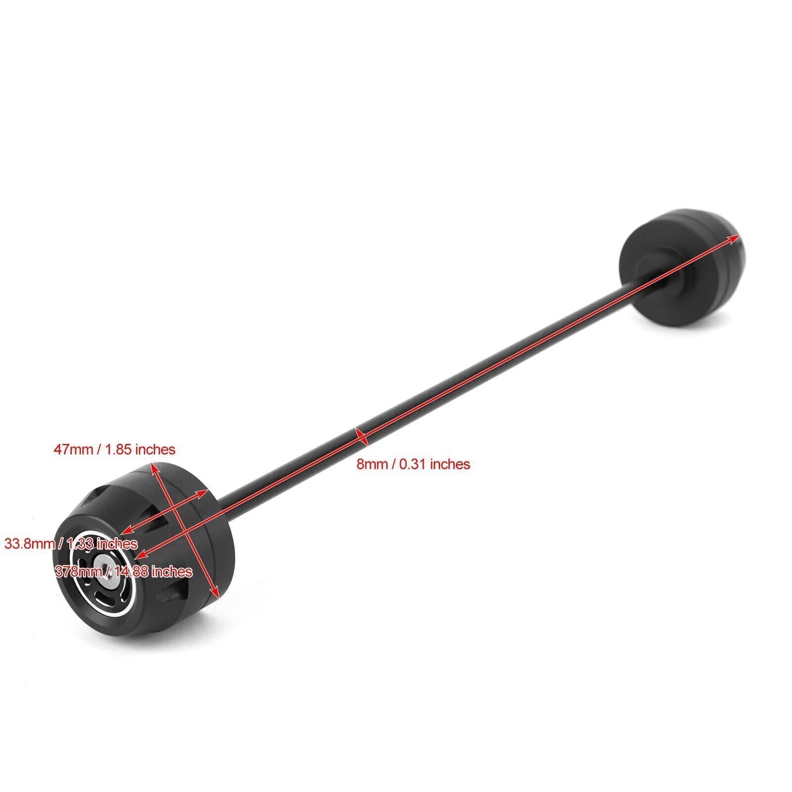 Rear Axle Sliders for BMW F 900 R / F 900 XR (2020) T9