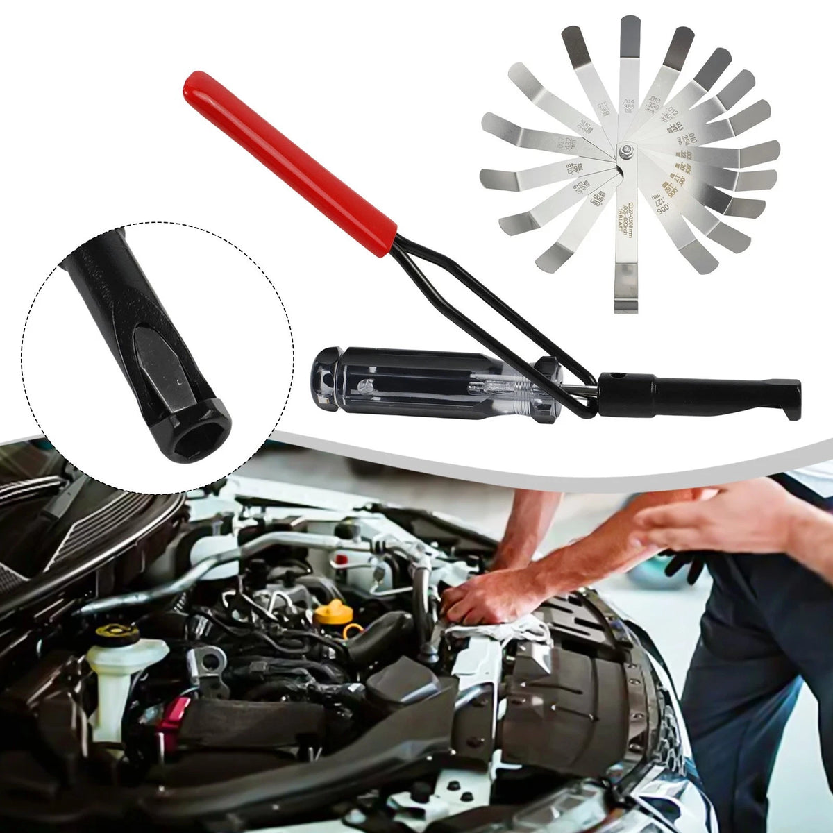 Valve Lash Adjustment Tool for Automotive Applications