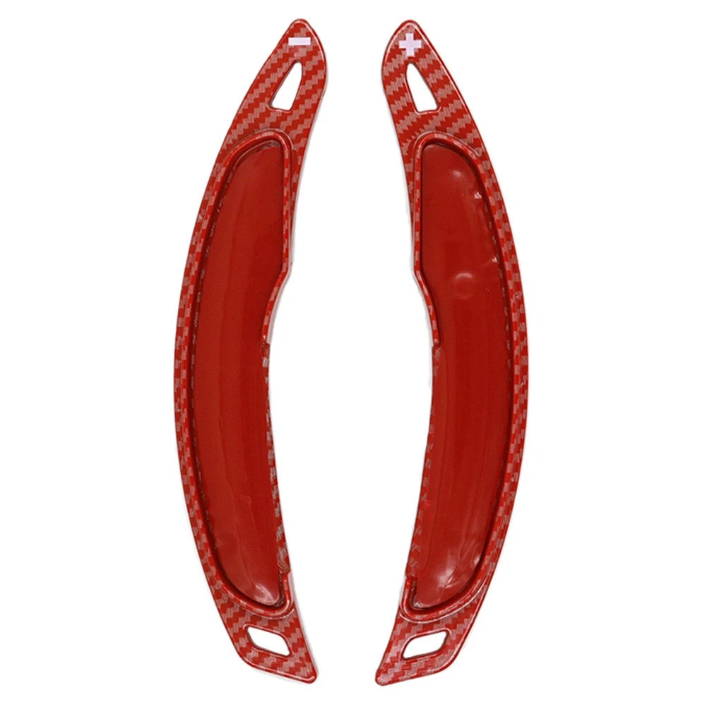 Steering Wheel Shift Paddle Extensions for Mitsubishi Lancer Outlander ASX (2010–2020) Red