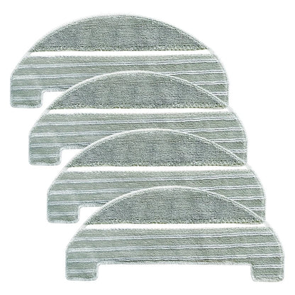 Set of 4 Mop Cloths for Vactidy T7 T8 Robot Vacuum (Replacement)
