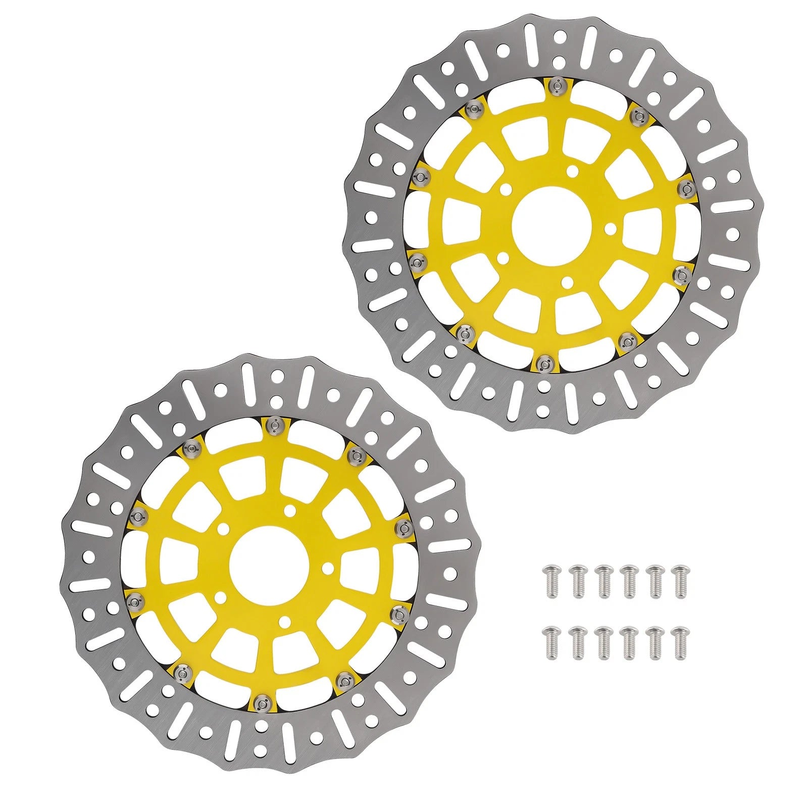 2X Floating Front Brake Rotor Disc for Harley-Davidson Softail (2015–2024) 11.8"