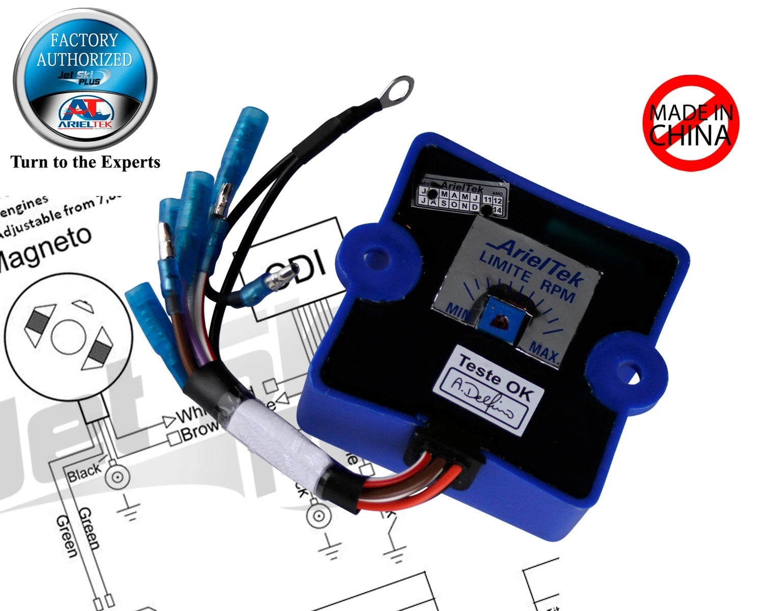 Performance CDI for Yamaha SuperJet Super Jet (1996–2014) 700 701 62T