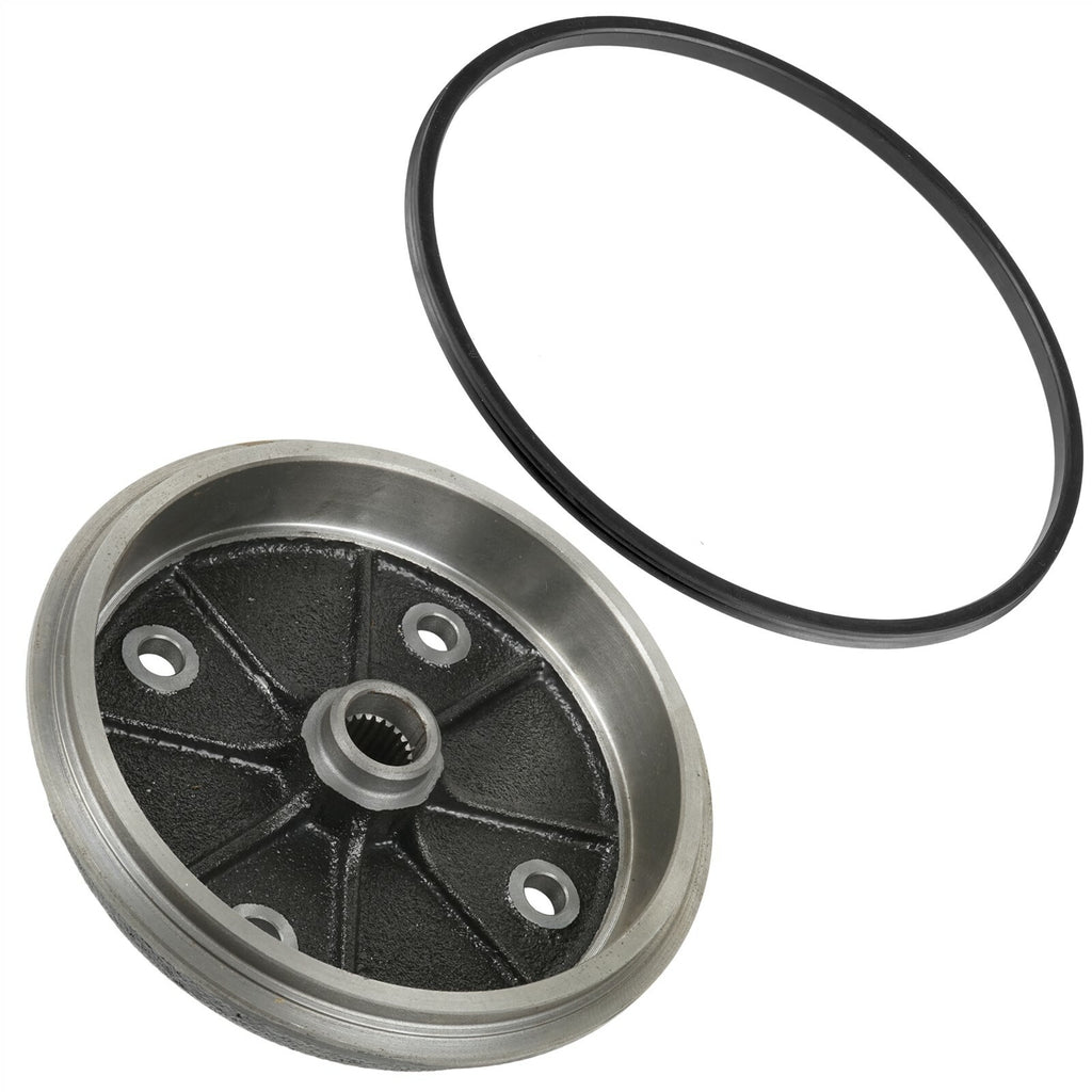 Front Left Brake Drum with Seal for Kawasaki Mule 2500 KAF620C (1994–2000)