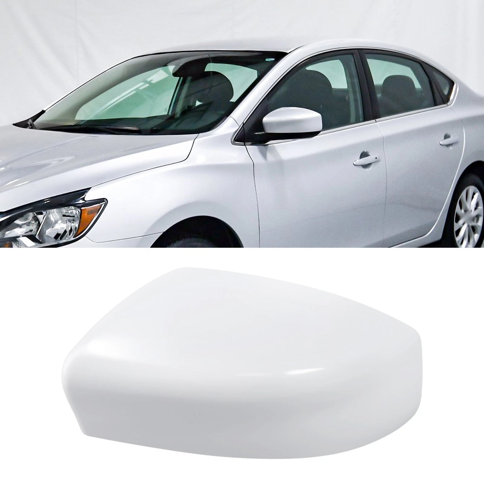 Left Hand Unpainted Cap for Nissan Vehicle Model (2012–2019)