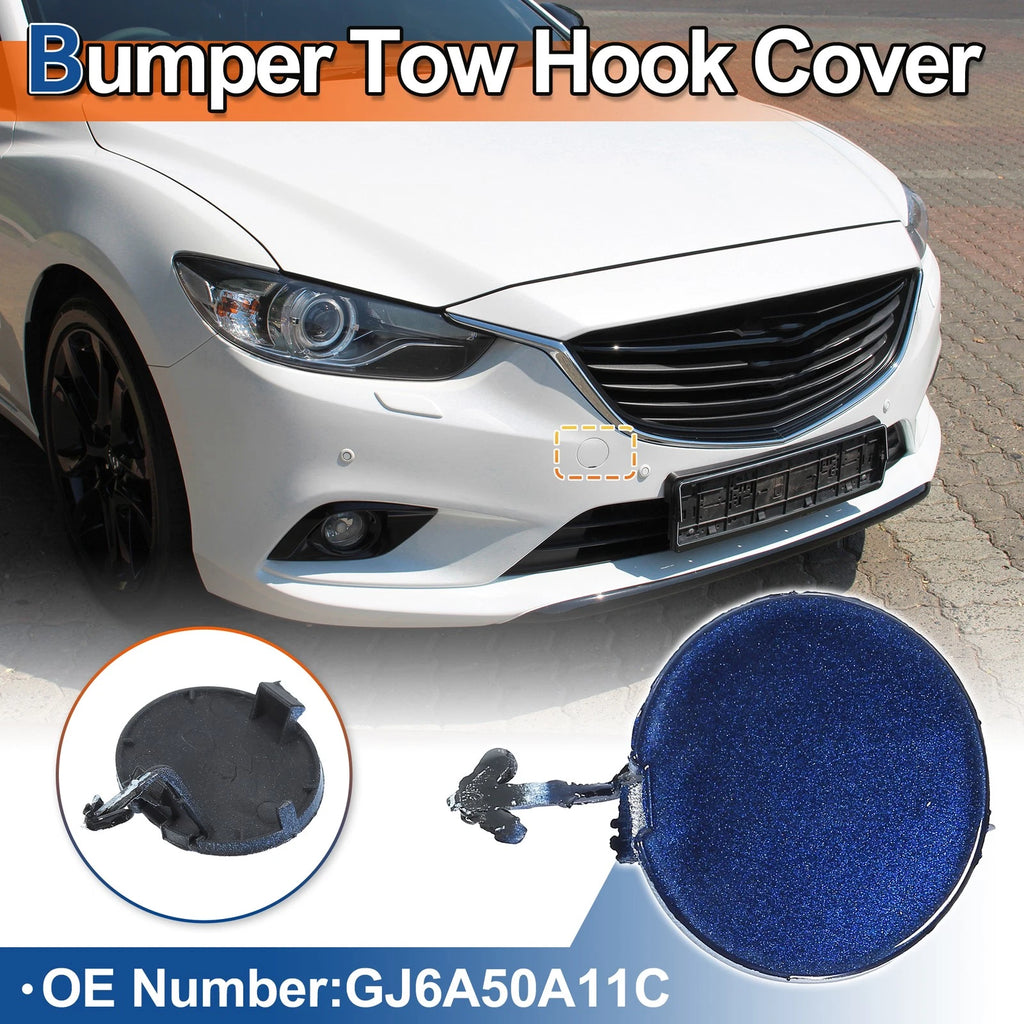 Front Left Tow Hook Cover Replacement for Mazda 6 (2003–2005)