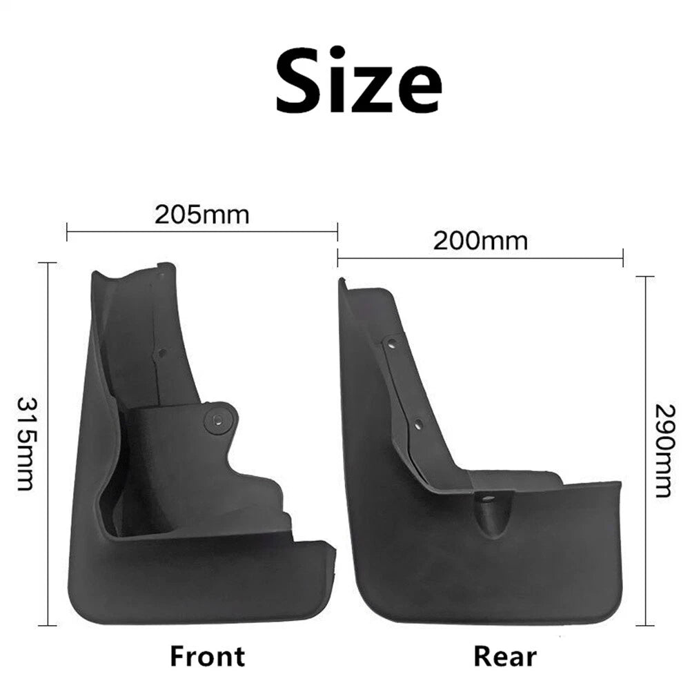 Mud Flaps Splash Guard for Mitsubishi ASX Outlander Sport (2020–2024)