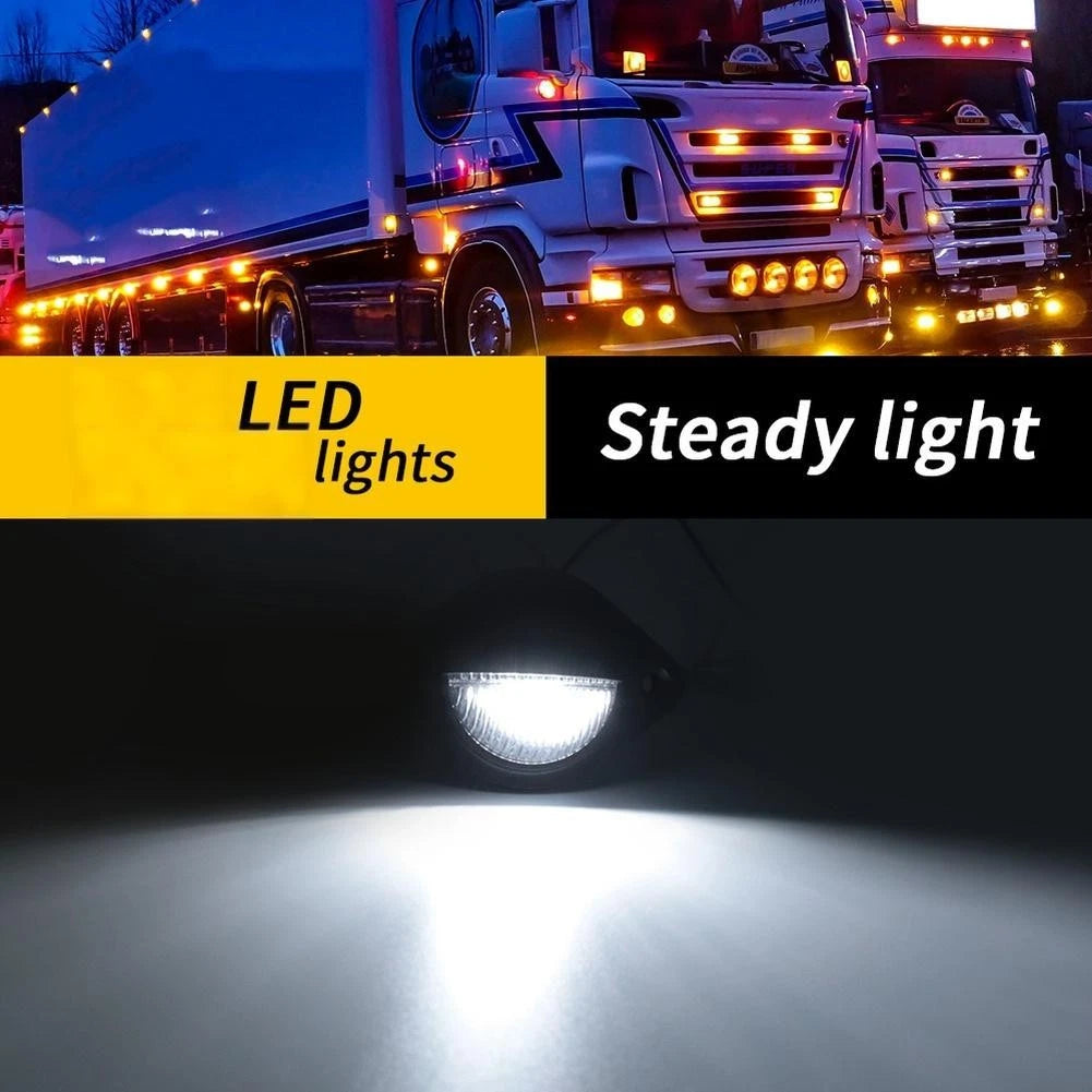LED License Plate Light for Truck Trailer (12V 24V)