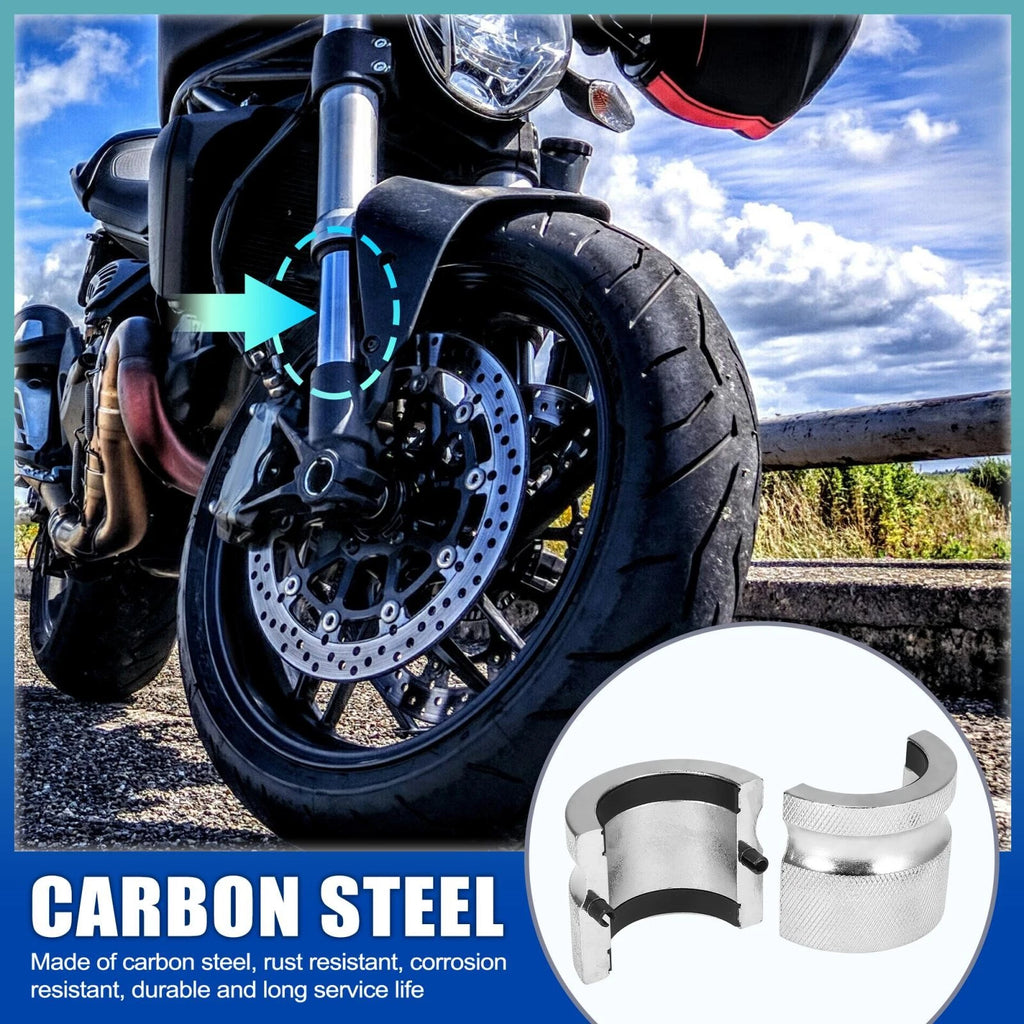 Fork Seal Driver Tool Adjustable 39mm to 50mm for Universal Motorcycles (—)