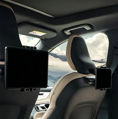 For Volvo-Compatible Rear Seat Tablet Holder Fits 4.7 to 12.9 inch Tablets