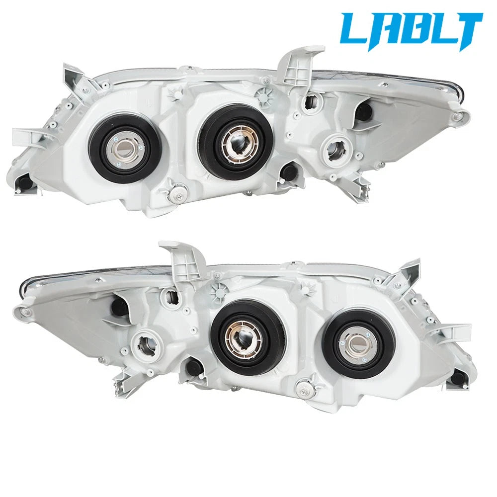 2X Halogen Chrome Headlight Assembly for Toyota Camry (2010–2011)