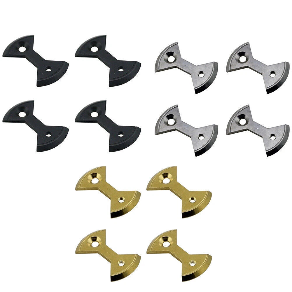 4X Titanium Pedal Plates for SpeedPlay Zero & Light Action (All Years)