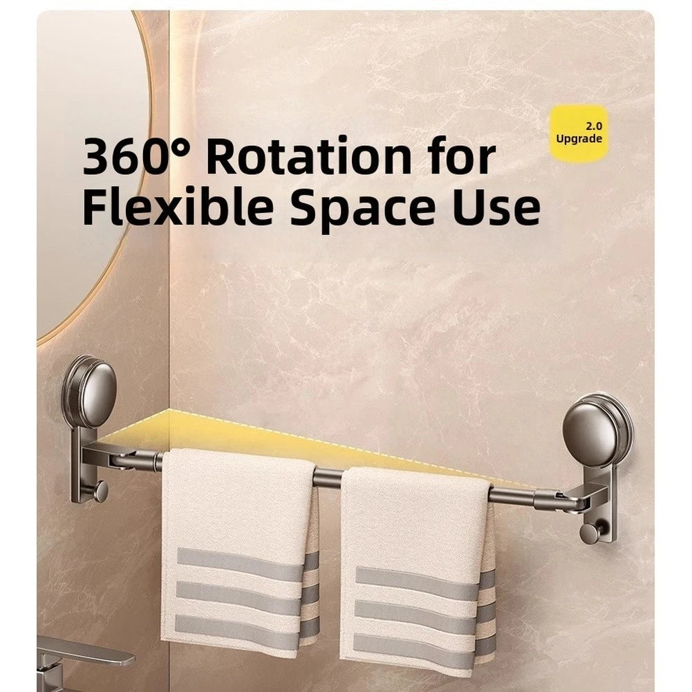 Suction Cup Shoe Rack for Universal Fit (Rust Resistant, Aerospace Aluminum)