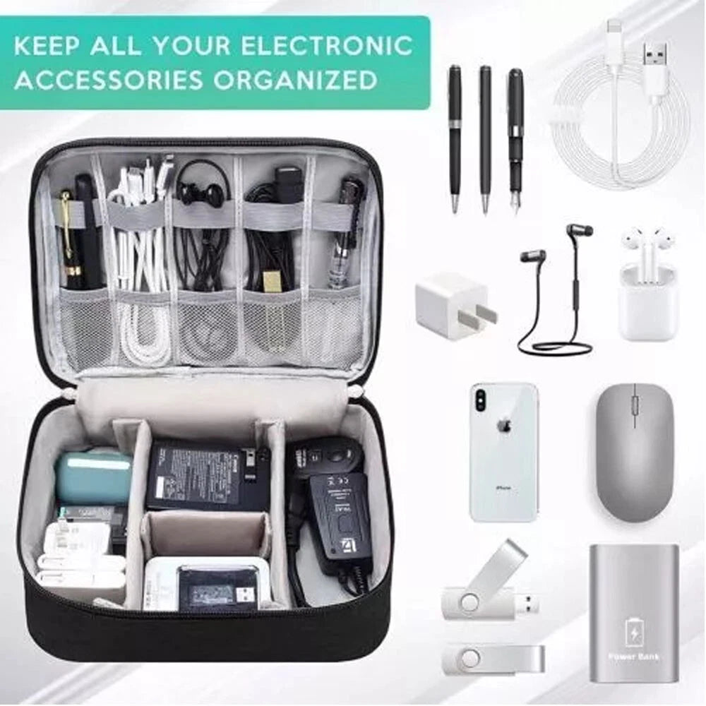 Travel Electronic Accessories Storage Bag for Universal Use (2010–2023)