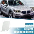 Front Bumper Tow Hook Cover Replacement for BMW X1 E84 2012–2015 White