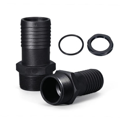 5PCS Hose Barb Fitting NPT Male Connector for Irrigation Systems