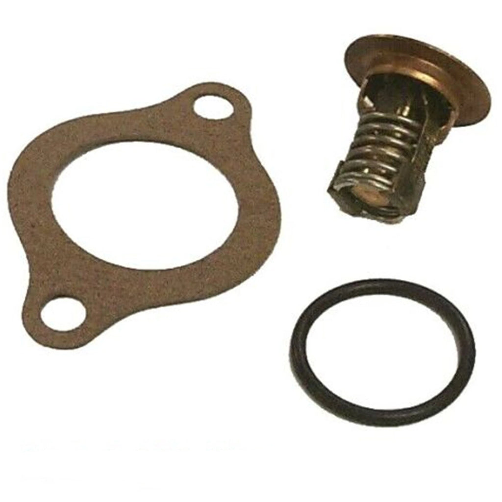 Thermostat Kit 140°F for Volvo Penta OMC Cobra Stern Drive 7.4L 8.2L (18-3676 3853983)