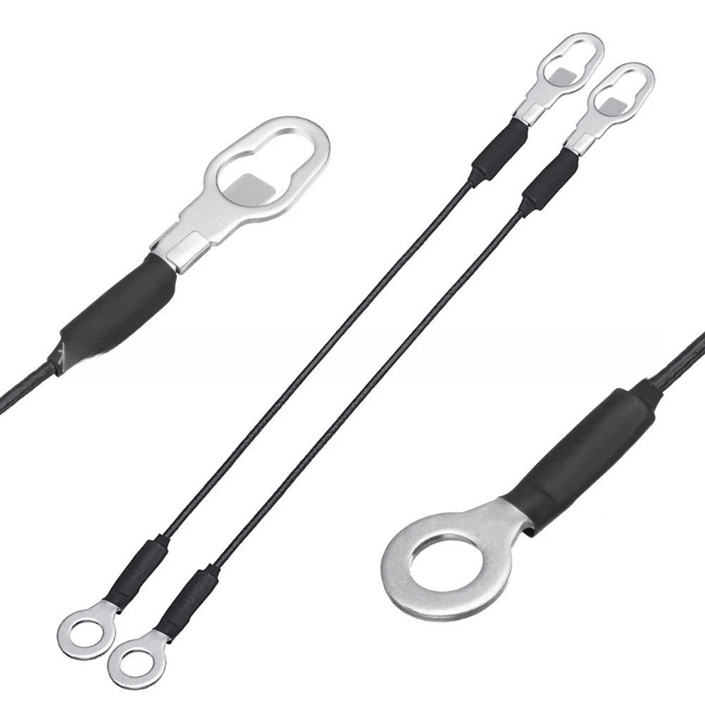 Tailgate Cable Strap Pair with Bolts for Silverado (1999–2006)