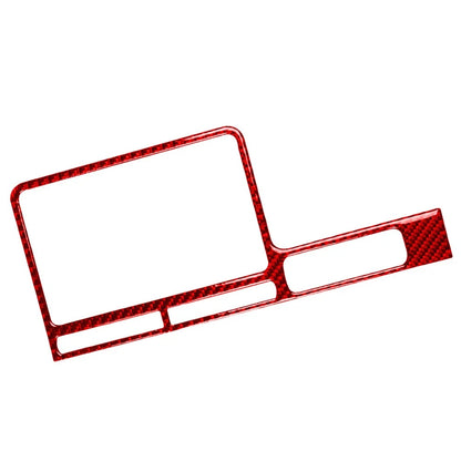 RHD GPS Navigation Panel Cover Trim for Nissan GTR R35 (2008–2016) Red
