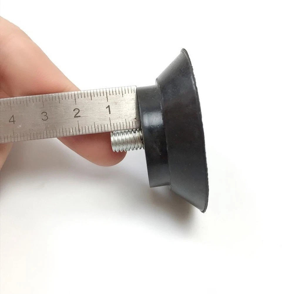 Rubber Suction Cup Base for Punching Bag Dummy Support (13x8x5cm)