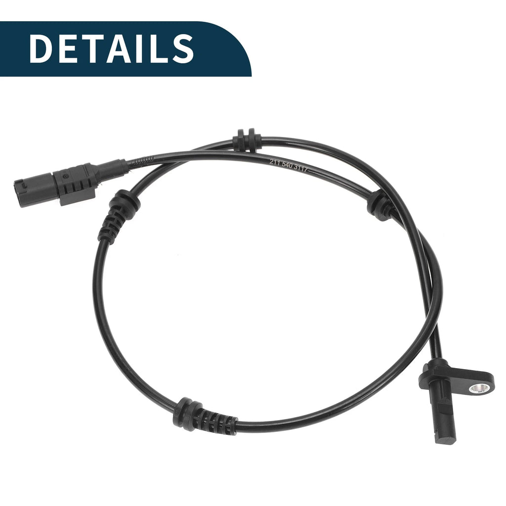 Front Left ABS Wheel Speed Sensor for Mercedes-Benz E320 (2003–2005) No.A2115403117