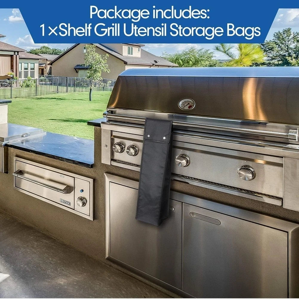 Grill Tool Storage Bag for Universal Use (16x16x51cm) Waterproof