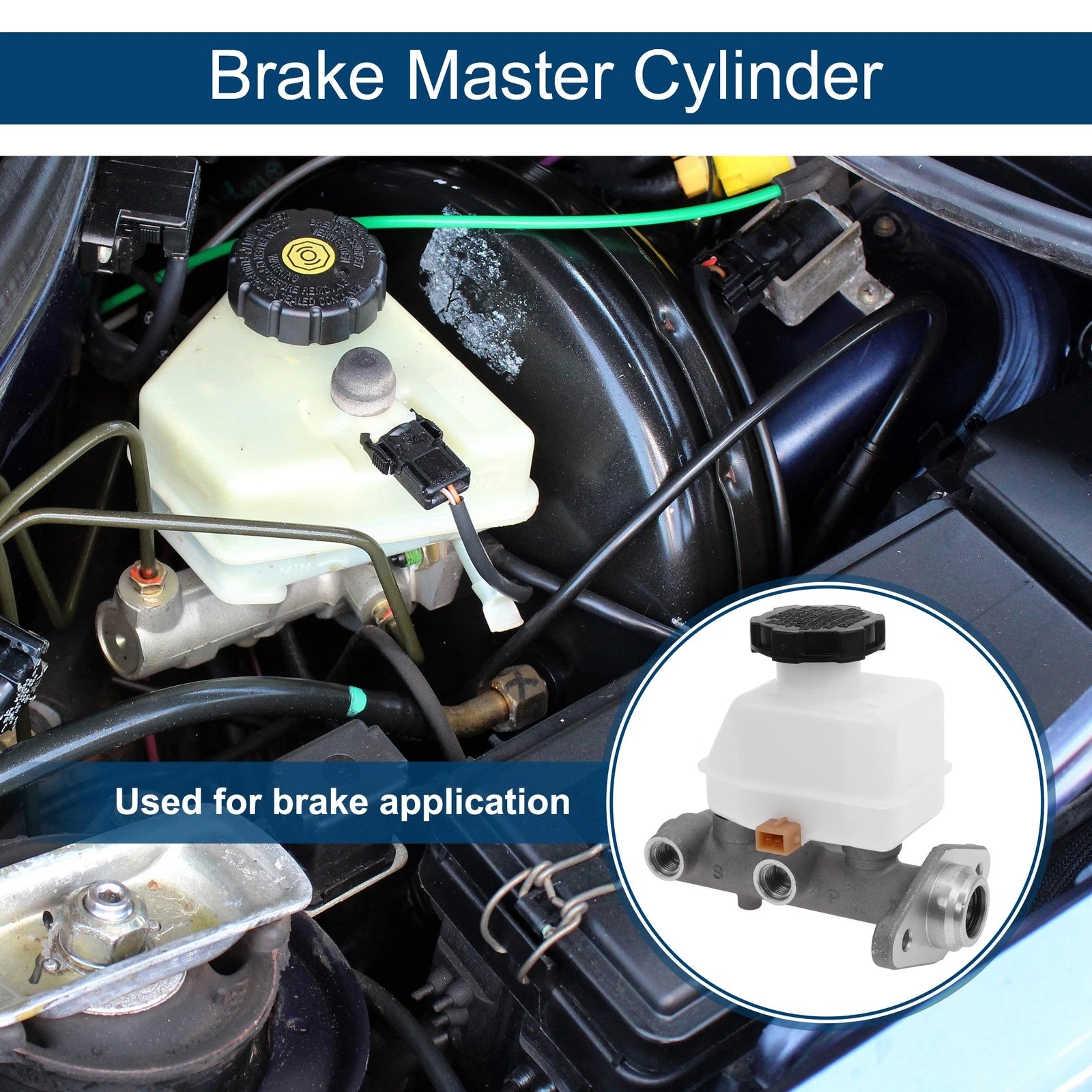 Brake Master Cylinder with Reservoir for Hyundai Accent (2005–2015)