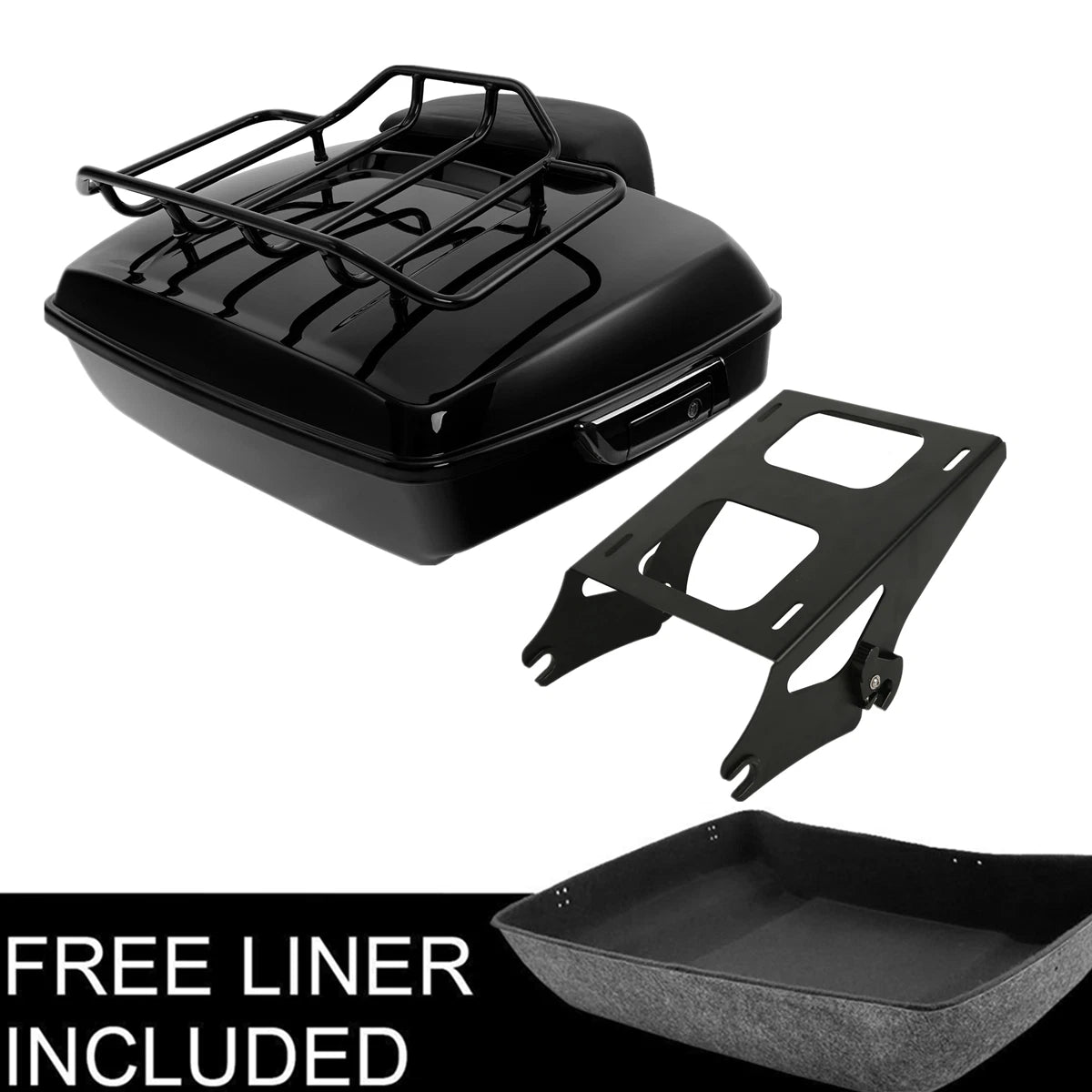 Trunk Pad Mount Rack for Harley Electra Glide/Road King (2014–Present)