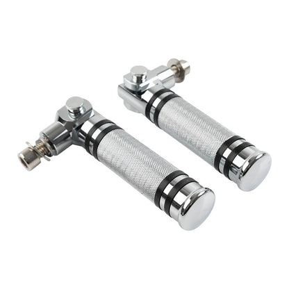 CNC Foldable Footrests Footpeg Pedals for Universal Motorcycle