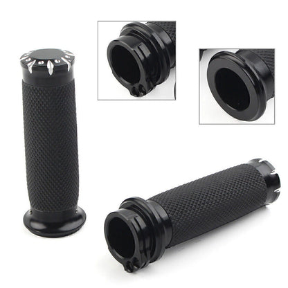 1" Handlebar Hand Grips for Harley Touring Sportster Dyna Softail VRSC