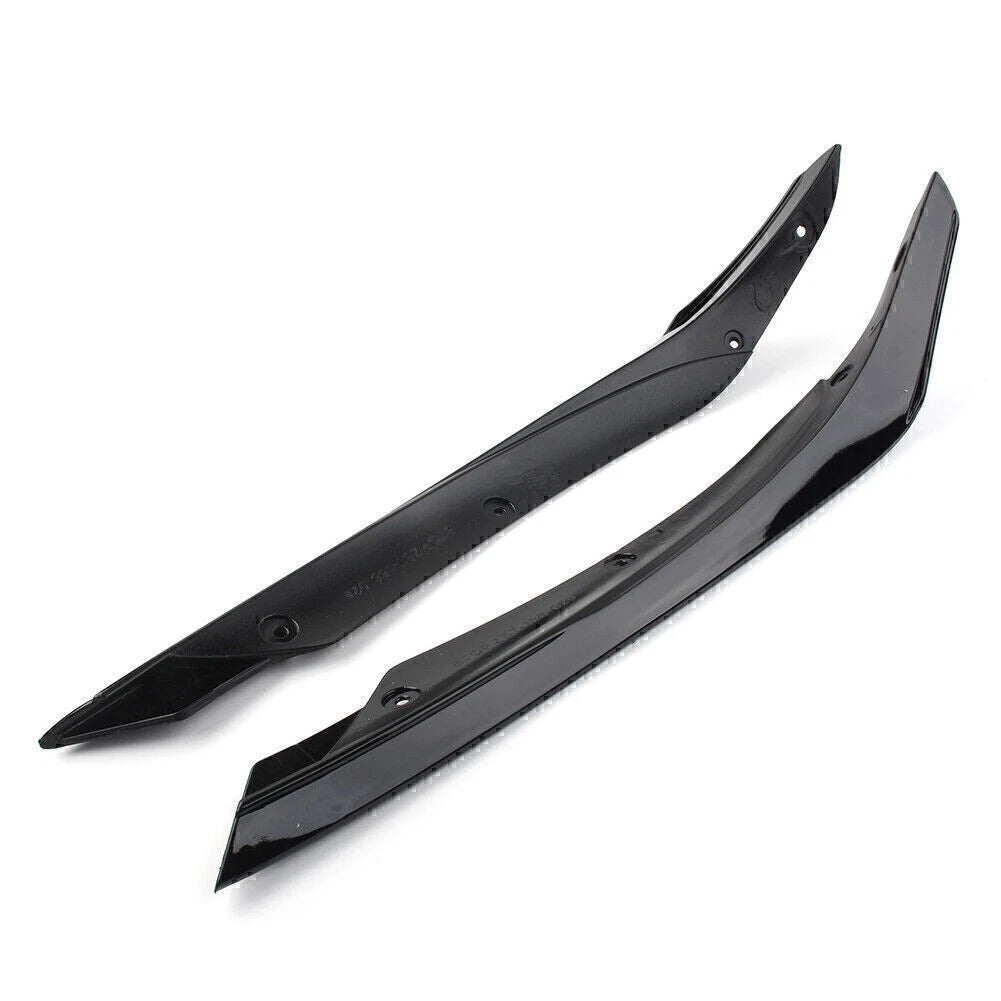 Front Lip Spoiler Fin Splitter for Mercedes Benz A-Class W176 (2016–2018)