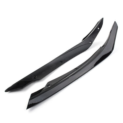 Front Lip Spoiler Fin Splitter for Mercedes Benz A-Class W176 (2016–2018)