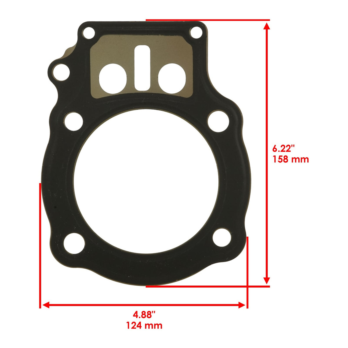 Cylinder Head Gasket for Honda TRX400FA Rancher 400 4WD (2004–2007)