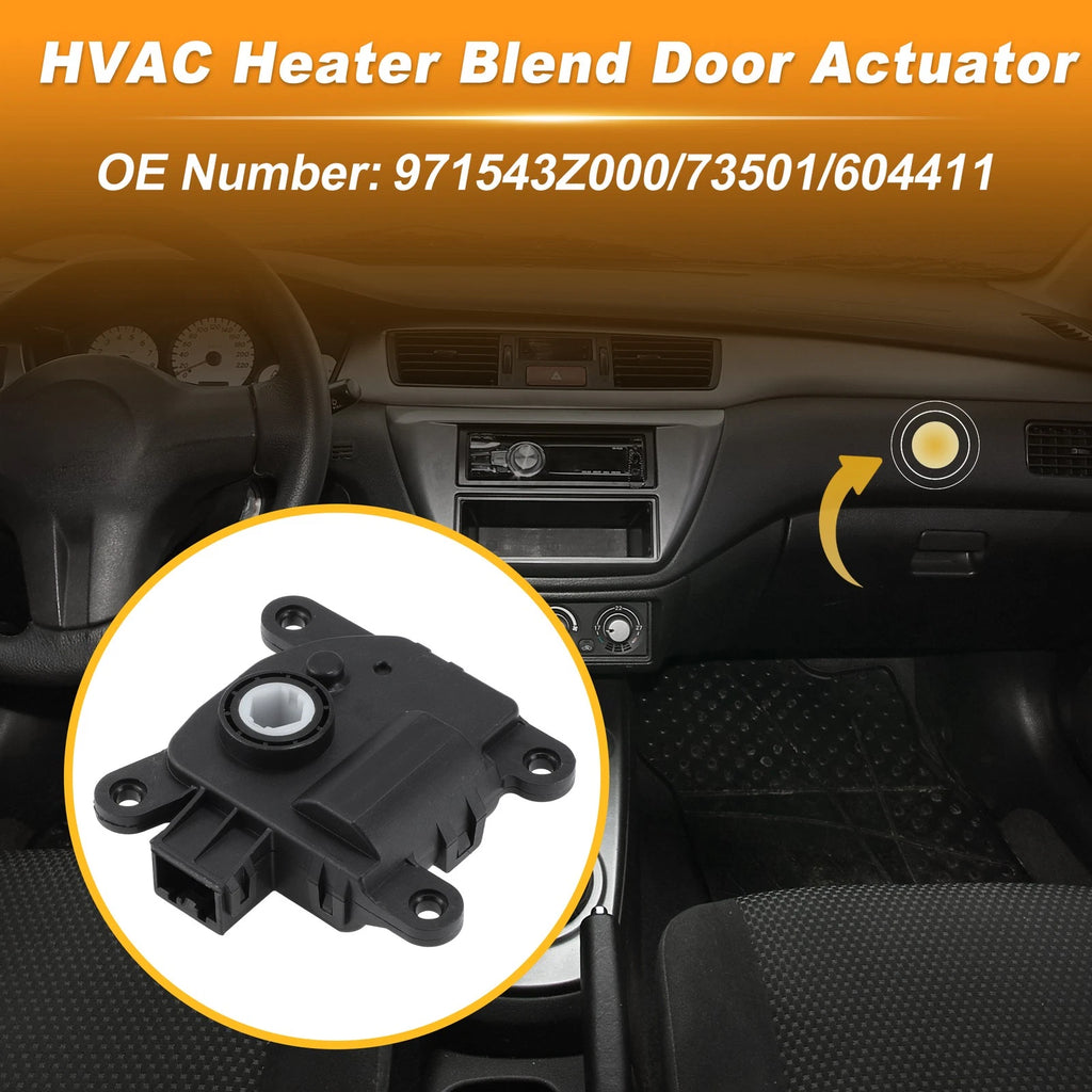 HVAC Heater Blend Door Actuator Replacement for Kia Soul (2020–2023)