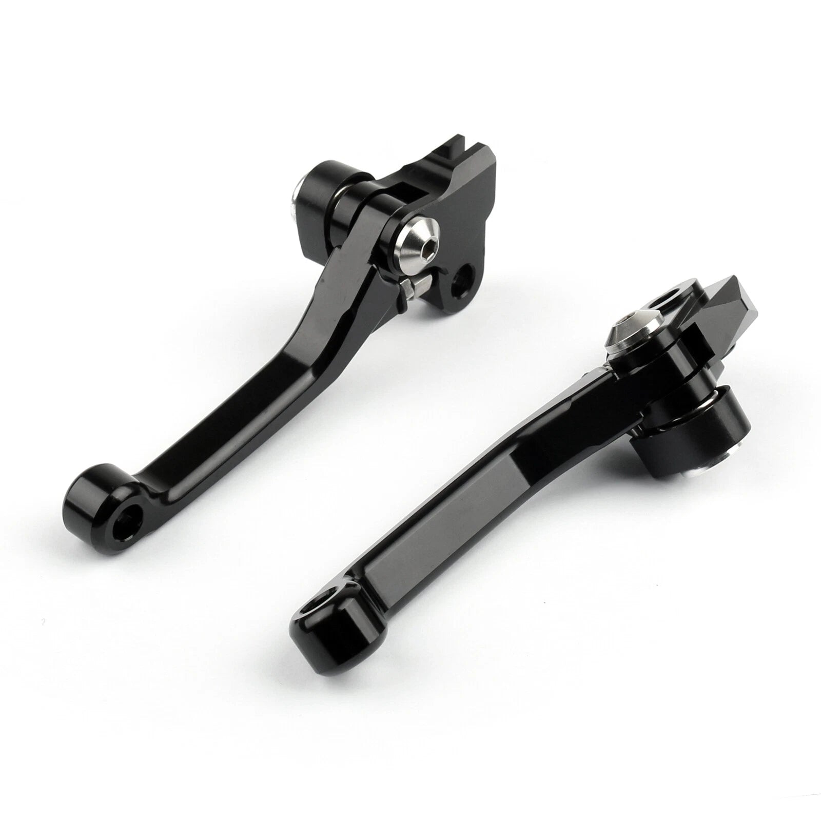 Pivot Brake Clutch Levers for Honda CRF250R CRF450R (2007–2014) Black
