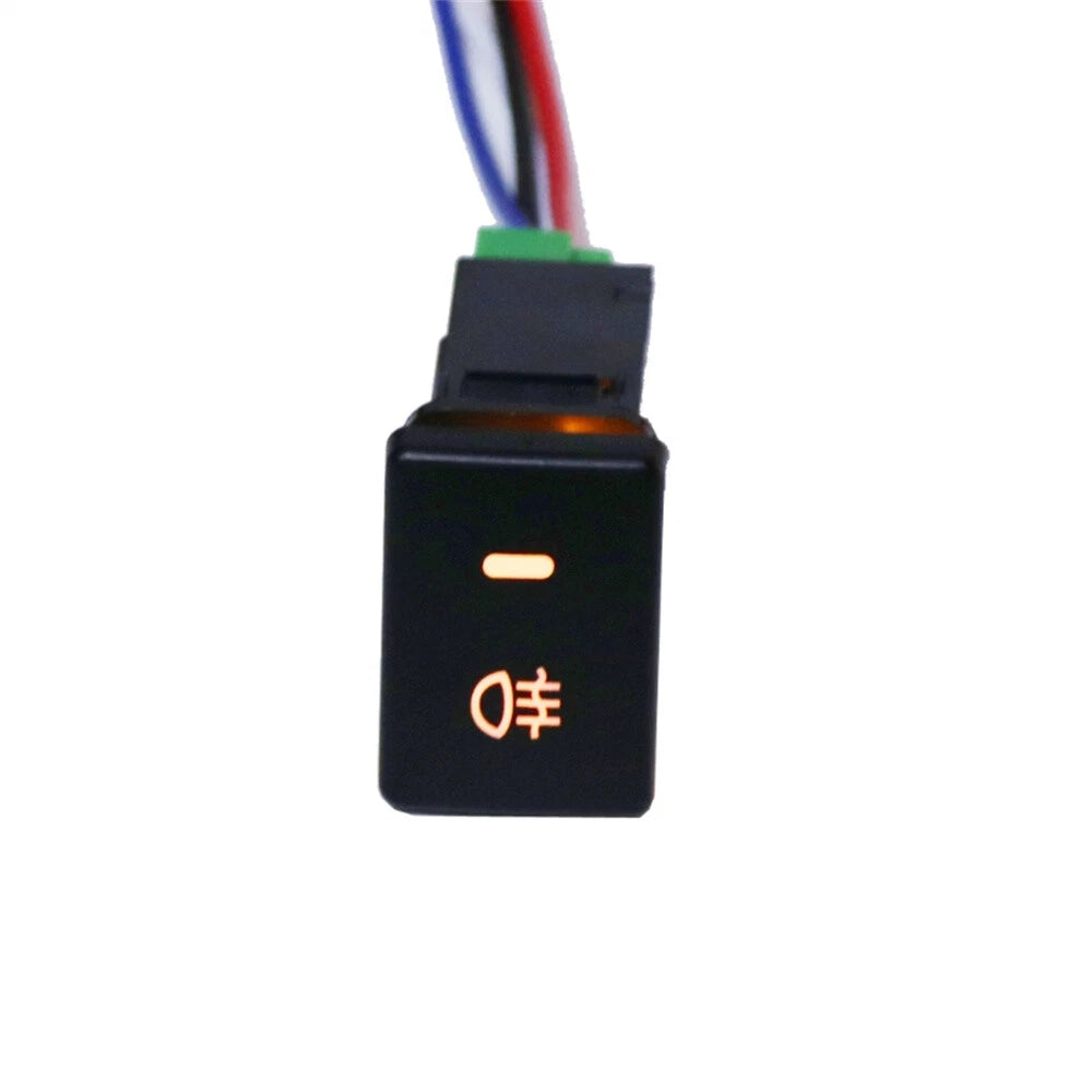 Fog Light Switch Push Button with Backlight & Wiring for Toyota FJ Cruiser 4Runner (2007–2014)