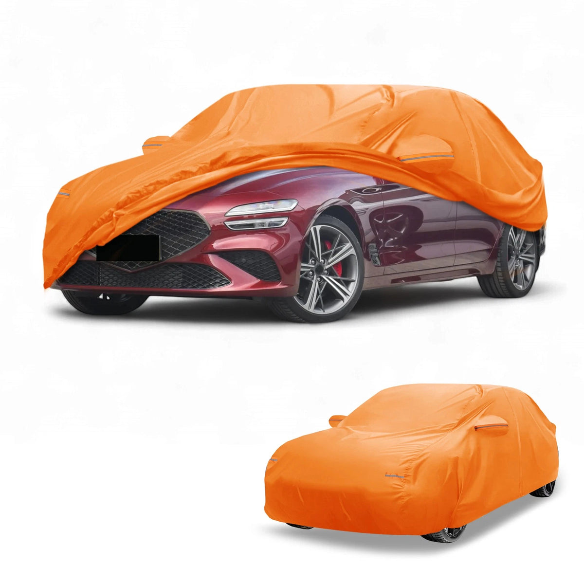 Waterproof Car Cover for Genesis G70 (2019–2023) 210D-PU with Zipper