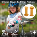 Handlebar Grip Covers 105mm Soft MTB End Grips Protector for Child Bike (1 Pair)