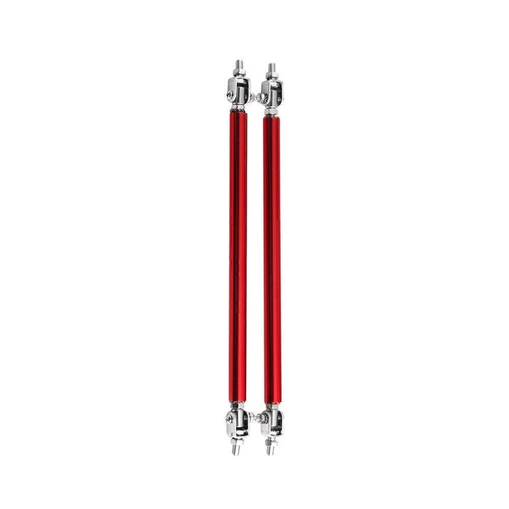 Adjustable Front Bumper Lip Splitter Strut Rod Tie Support Bar for Fit (2015)