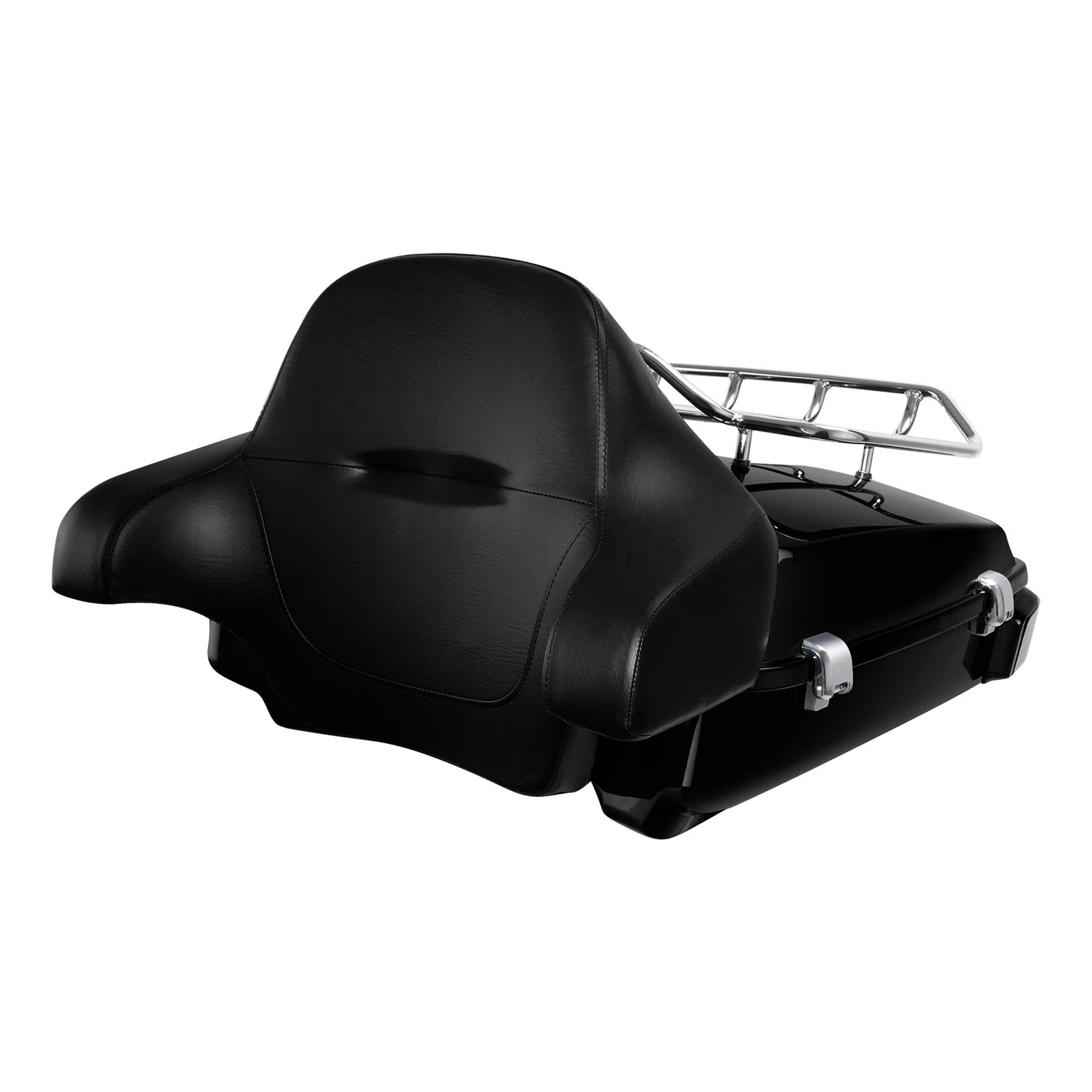 Chopped Trunk Backrest Pad Tail Light for Harley Touring Road Glide (2014–2026)