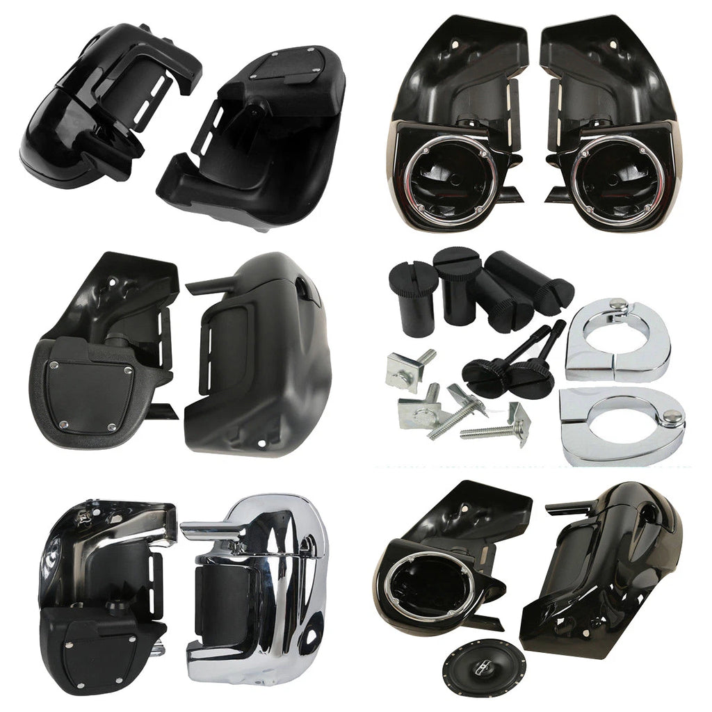 Lower Vented Leg Fairings for Harley Davidson Touring (1983–2013)