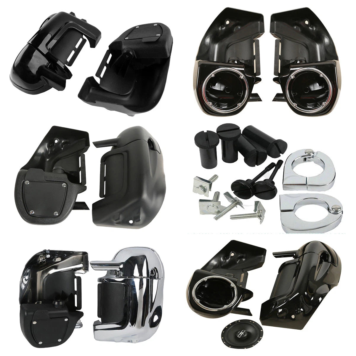 Lower Vented Leg Fairings for Harley Davidson Touring (1983–2013)