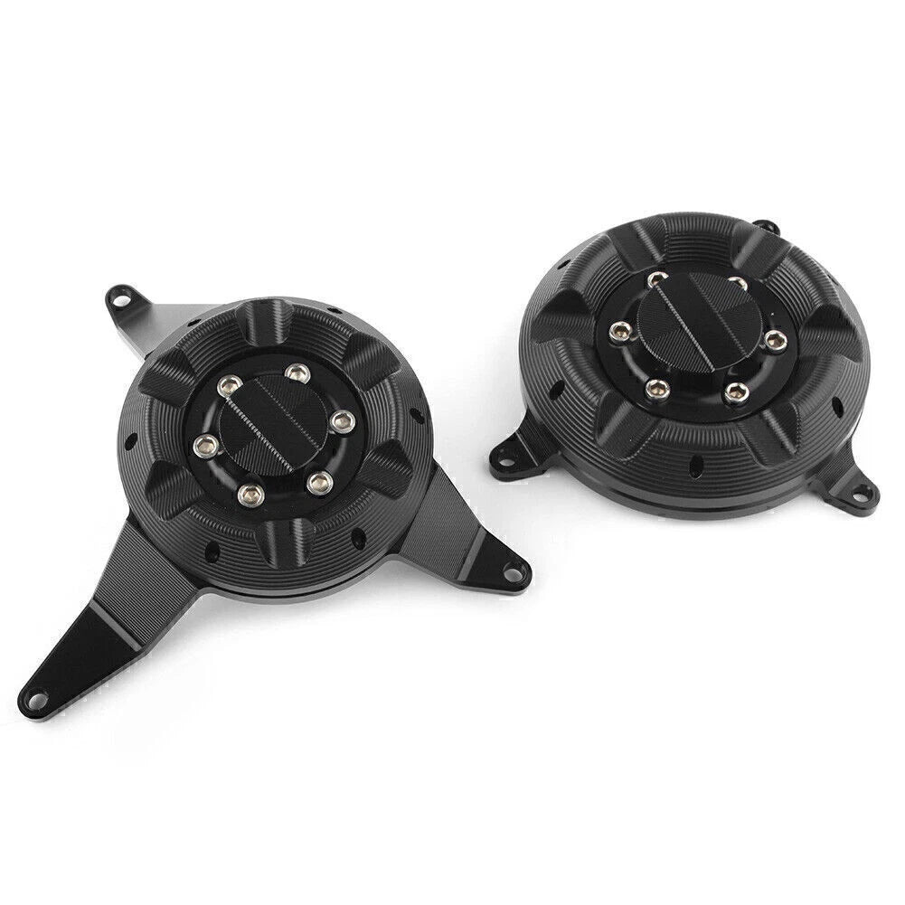 Front Engine Stator Cover Protector for Kawasaki Z900 (2017–2023) Black