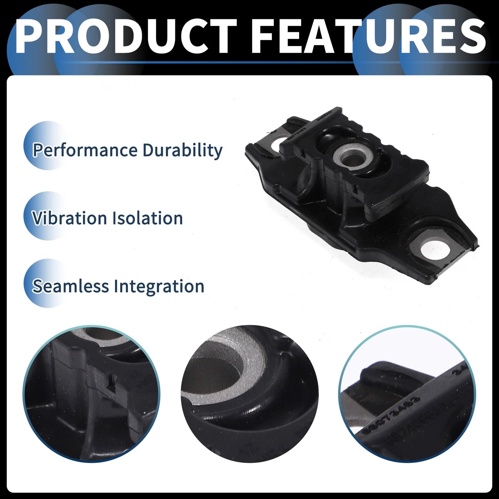 Engine Motor Mount for Fiat 500 1.4L (2012–2018)