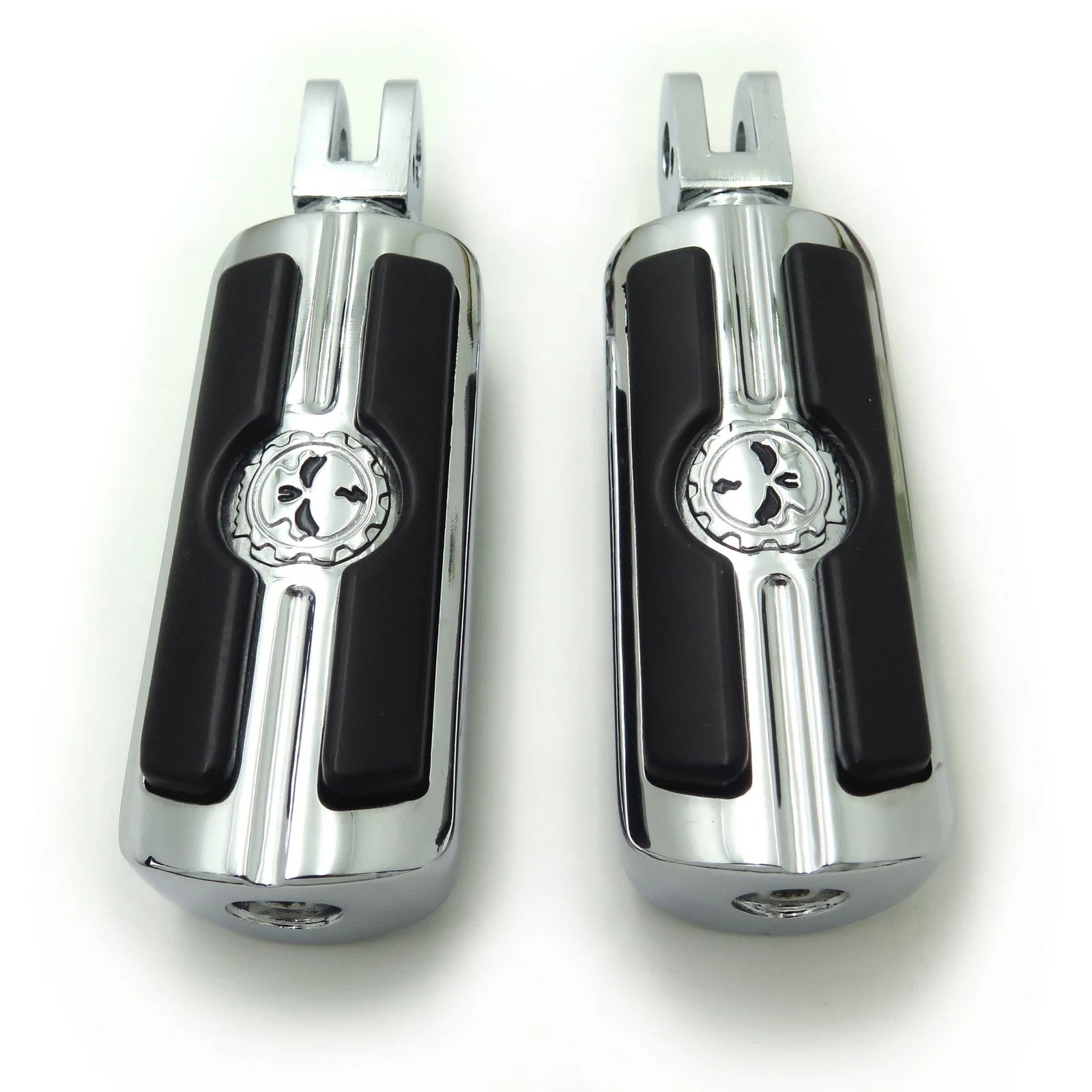 Chrome Gear Skull Footpeg for Triumph Speedmaster (2003–2014)