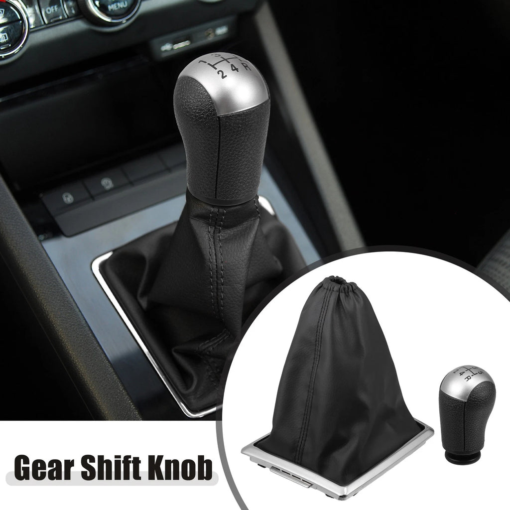 5 Speed Manual Gear Stick Shift Knob with Dust Cover for Ford Focus (2012–2018)