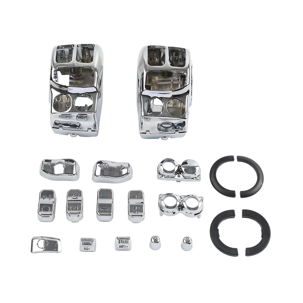 Handlebar Control Switch Housing Cap Button for Harley Road Glide (2014–2023)