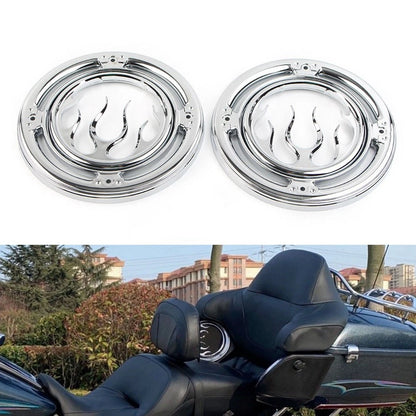 Rear Speaker Accent Trim Cover Chrome for Harley Electra Glide (2014–2023)